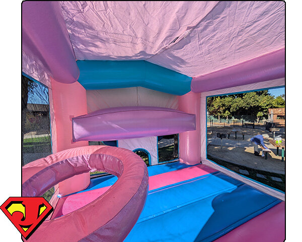 Miner's Bounce House interior – front view