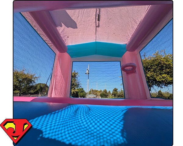 Miner's Bounce House side angle