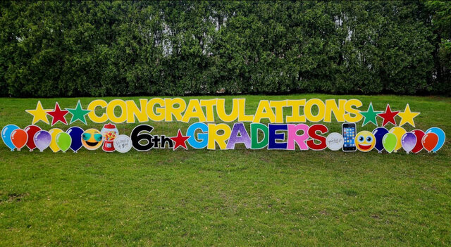 Congratulations Yard Sign
