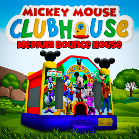 Mickey Mouse Clubhouse Medium Bounce House (Licensed)