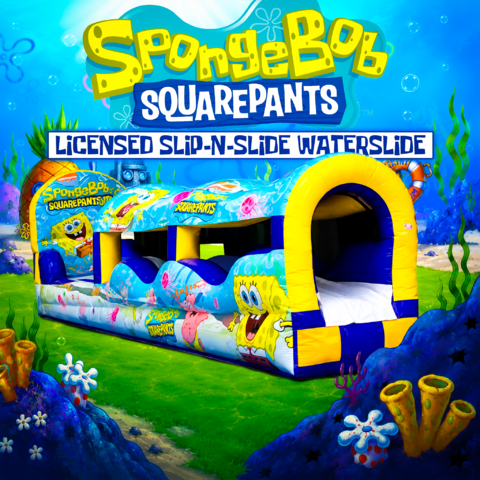SpongeBob SquarePants Licensed Slip-N-Slide Waterslide