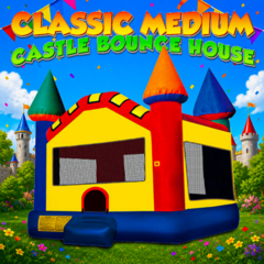 Classic Medium Castle Bounce House