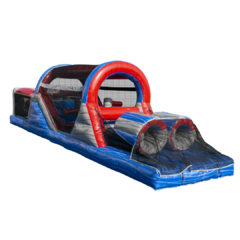 30' Dual Lane Backyard Obstacle Marble Run