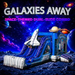Galaxies Away Space-Themed Dual-Slide Combo