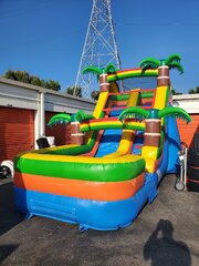 13ft Tall Tropical Paradise Slide