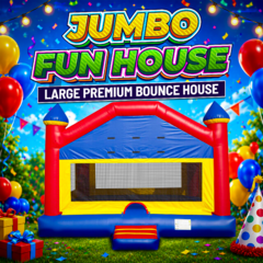 Jumbo Fun House Large Premium Bounce House