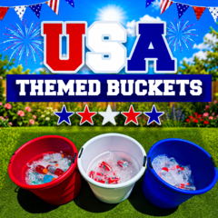 Patriot Party Beverage Bucket