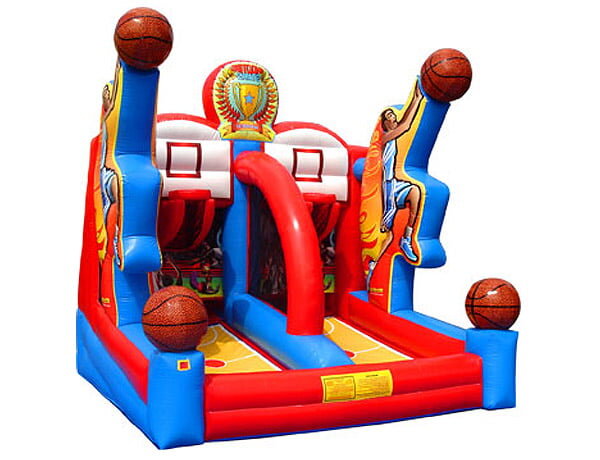 Shooting Stars 2-Player Inflatable Basketball
