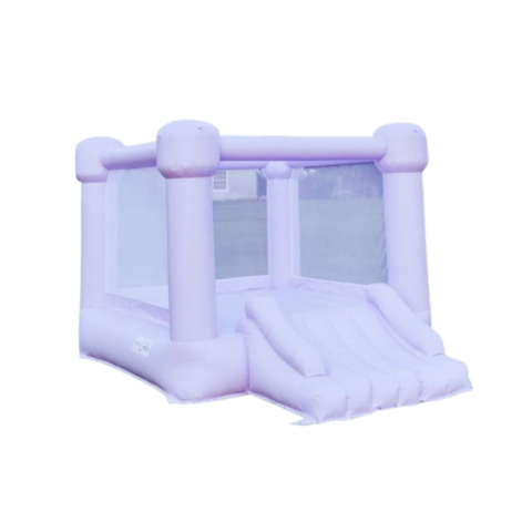 Pastel Purple Mini Modern Bounce House