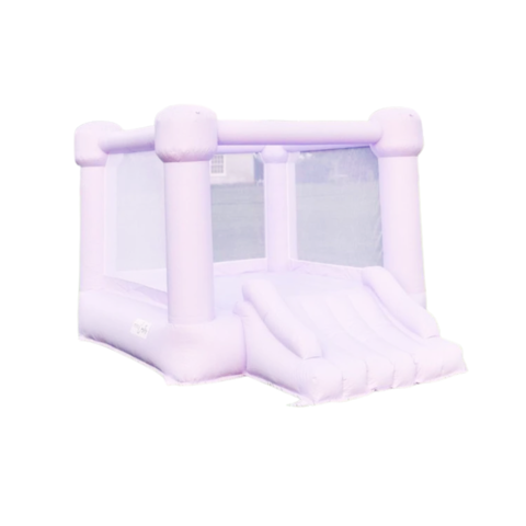 Pastel Pink Mini Modern Bounce House