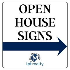 Open House Signs