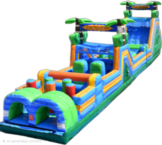 70ft jungle trek obstacle