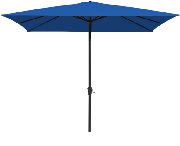 Blue Umbrellas and Umbrella Stand