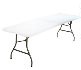 Tables 8ft (white) rectangle