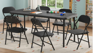 Kids table and 6 chairs