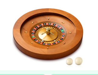 Roulette Table and Wheel with 8 chairs and chips