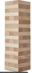 Large Tumbling Tower (Jenga)