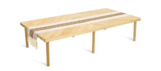 Small wood picnic table