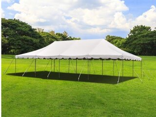 20x40 pole tent 