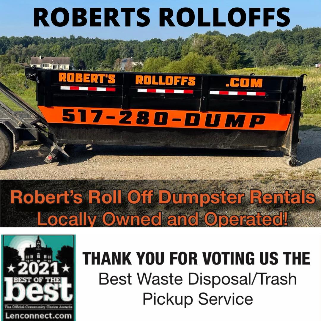 Trustworthy Dumpster Rental Roberts Roll Offs Milan MI