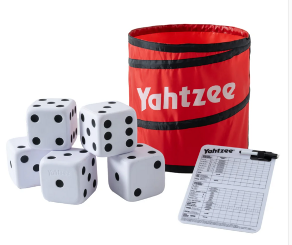 Giant Yard Yahtzee Game