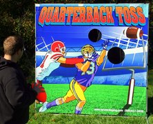 Quarter Back Toss Carnival Game Quarter Back Toss Carnival Game