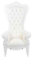 WHITE LEATHER / WHITE (Shellback Throne)