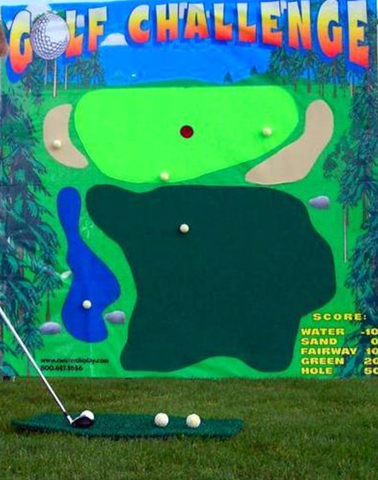 Velcro Golf Frame Game