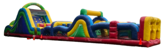 70 Fun, Run, and Slide Obstacle Course 
