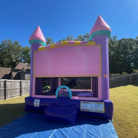 Purple Dazzling Bounce House for rent in Memphis, TN