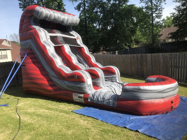 Red Hot Magma Water Slide in Memphis