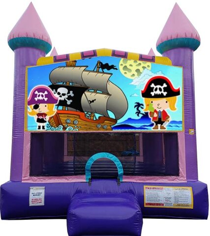 Dazzling Piratas Bounce House by Tiky Jumps