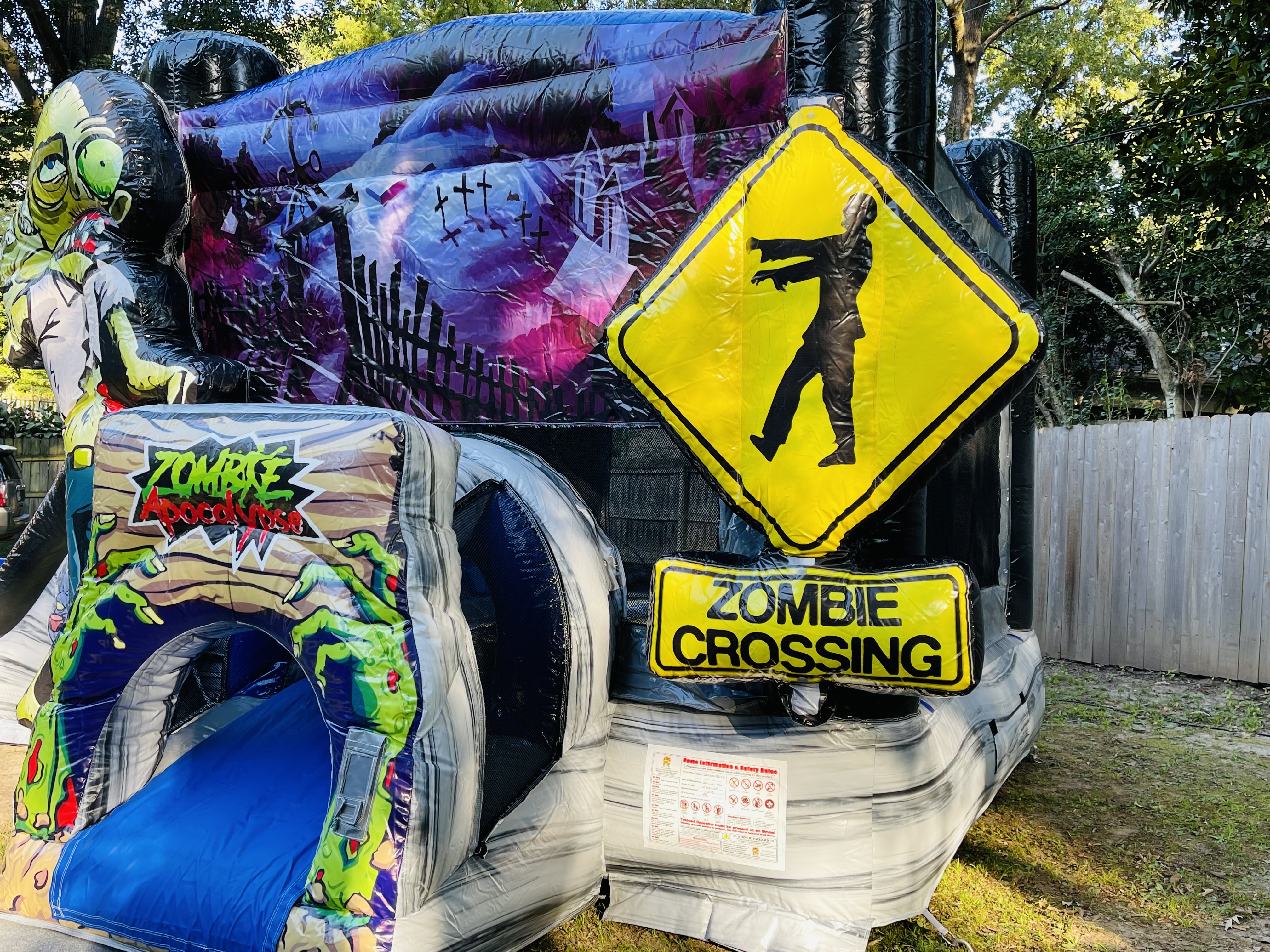 Zombie Bounce House Memphis