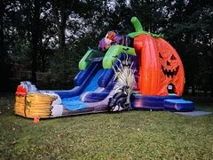Spooktacular Pumpking Bounce House Rental Memphis