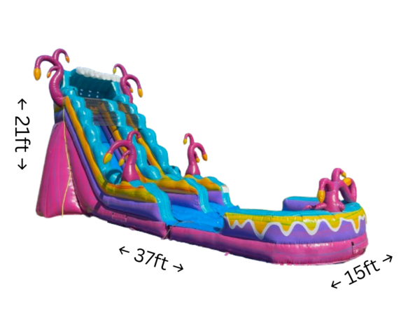 21' Mystico Water Slide