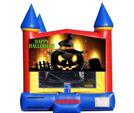 Spooky Happy Halloween Bounce House