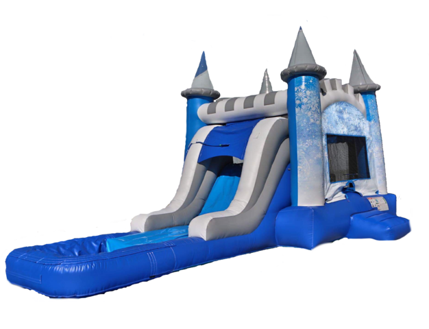 Snowflakes Bounce House-Slide & Pool