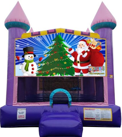 Dazzling Christmas Bounce house
