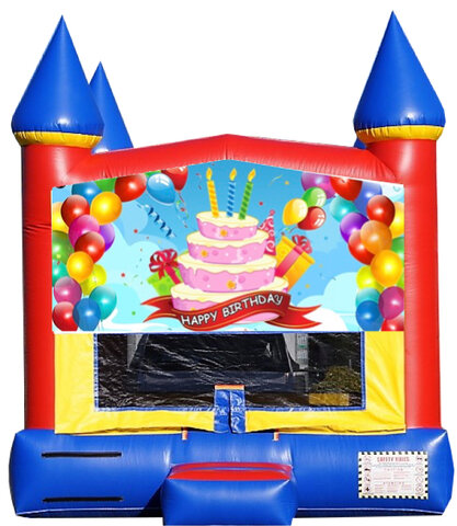 Birthday Cake Bounce House