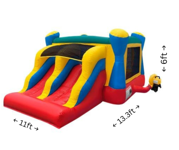 Learning Club Bounce House Combo