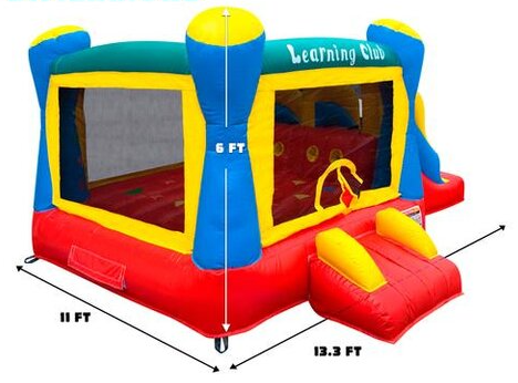 Learning Club Bounce House Combo