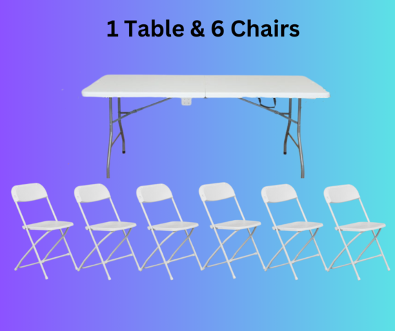 package deal 1 table 6 chairs
