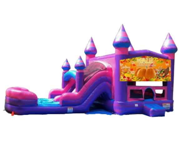 Purplish Fall Festival Bounce Dual Slide Wet or Dry