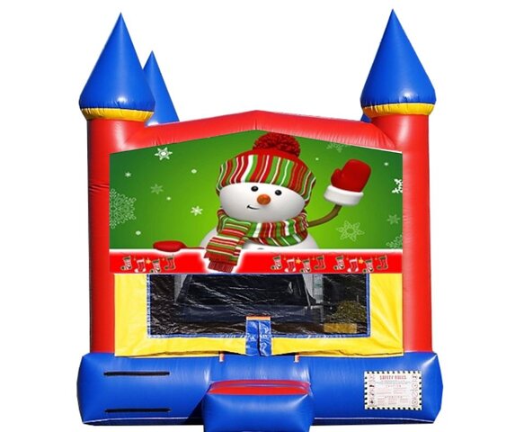 Snowman Bounce House