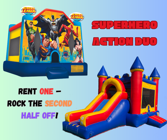 Superhero Action Duo
