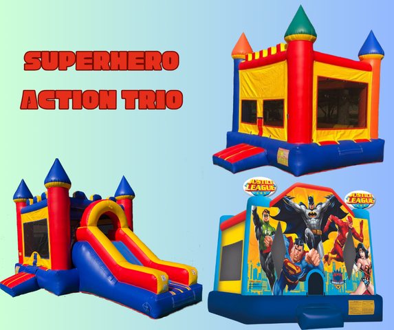 Superhero Action Trio