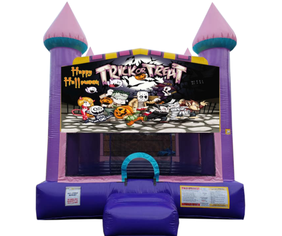 Trick or Treat Dazzling Bounce House