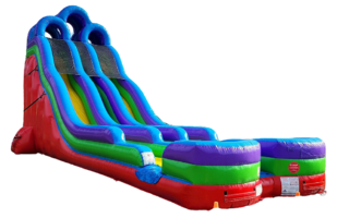 24’ Retro Double Bay Wet or Dry Slide