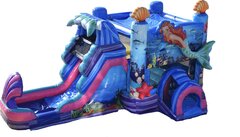 Mermaid Bounce House Slide Wet or Dry ***New Inflatable***
