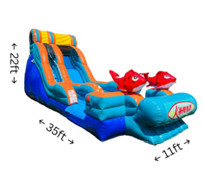 19' Big Kahuna Water Slide $450